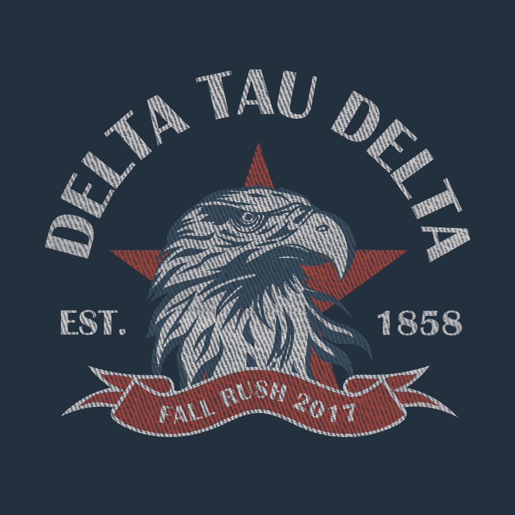 Delta Tau Delta Rush Eagle Design