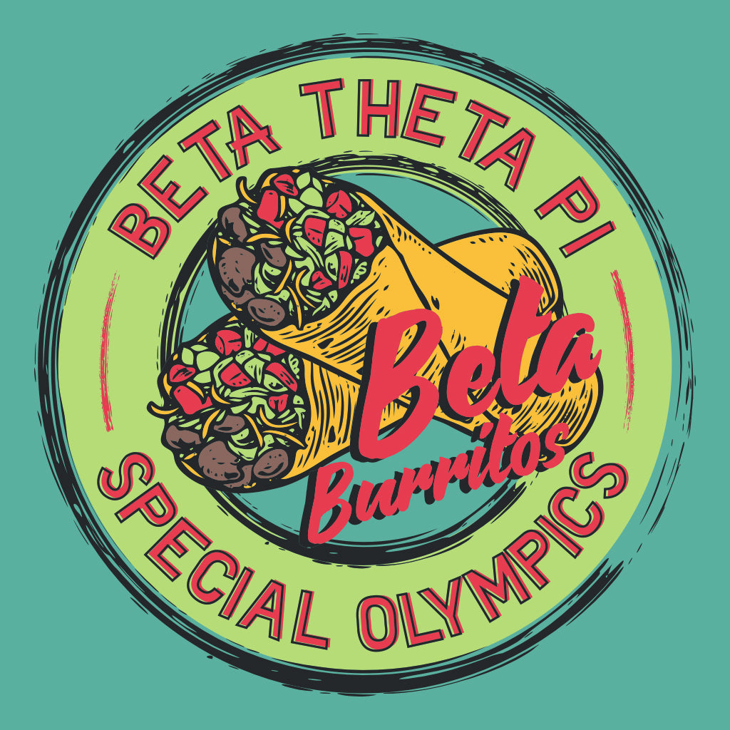 Beta Theta Pi Burrito Bash Design