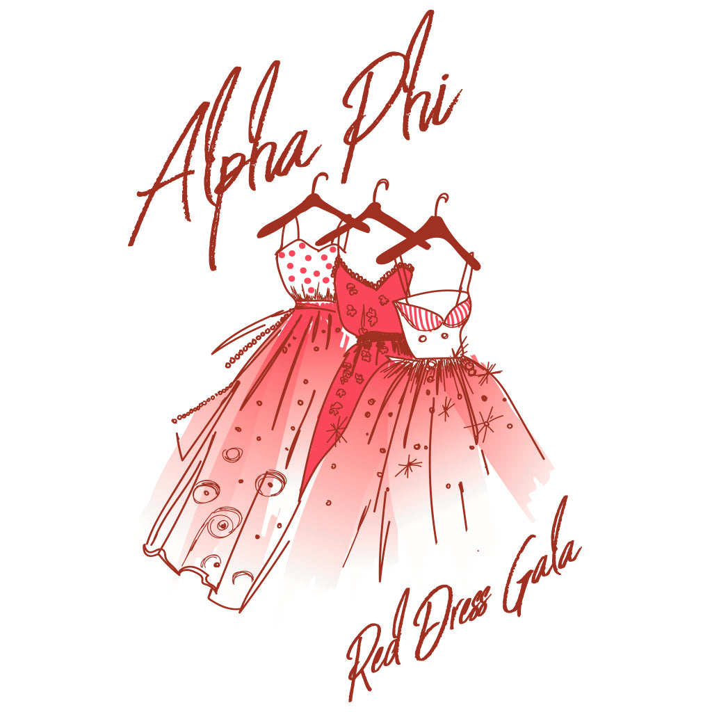 Alpha Phi Red Dress Gala Design College Hill Alpha Phi Red Dress Gala Design College Hill