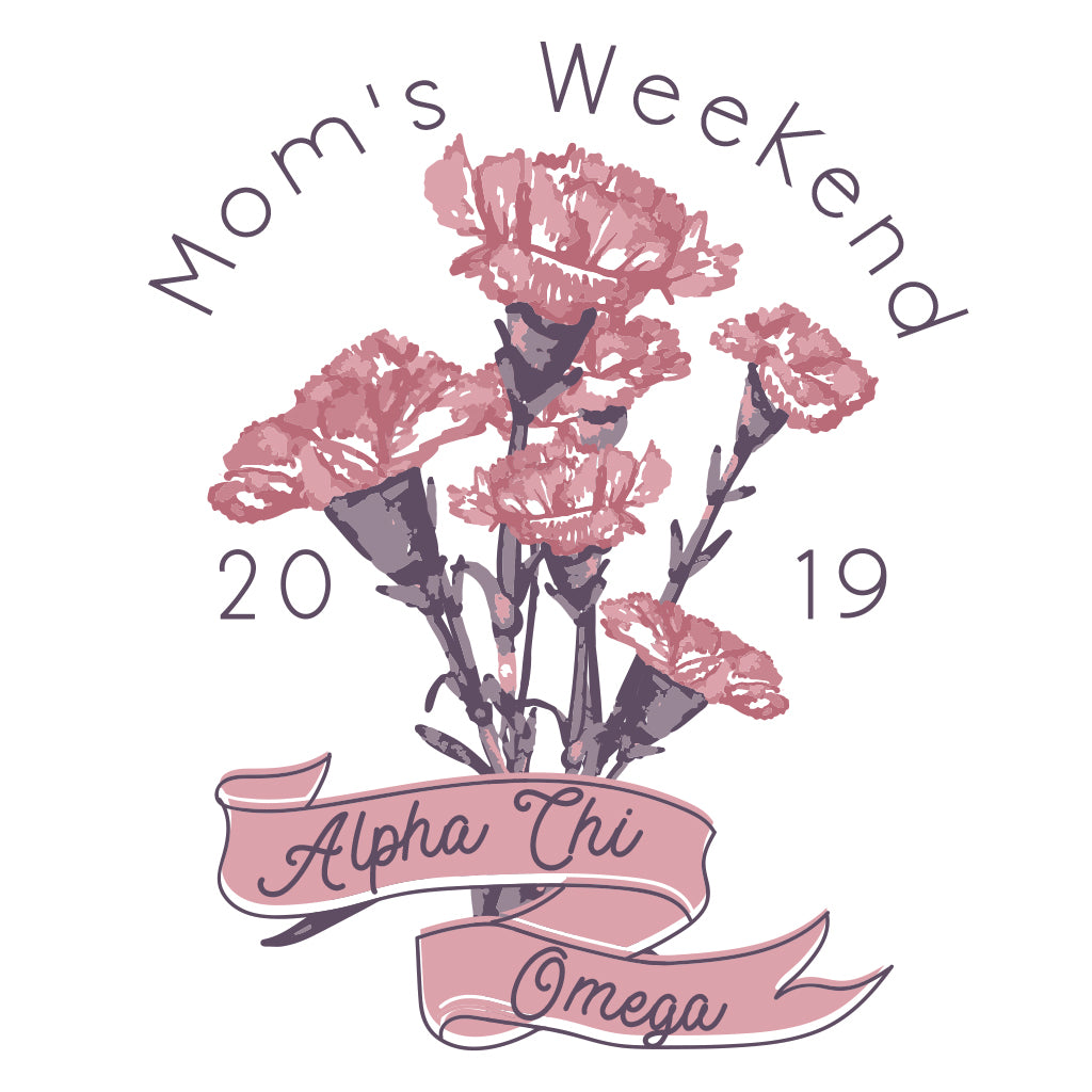 Alpha Chi Omega Bouquet Mom's Weekend Design