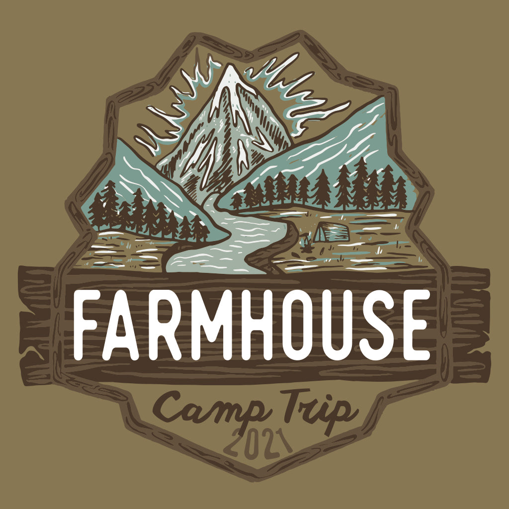 Farmhouse Camp Trip Sign