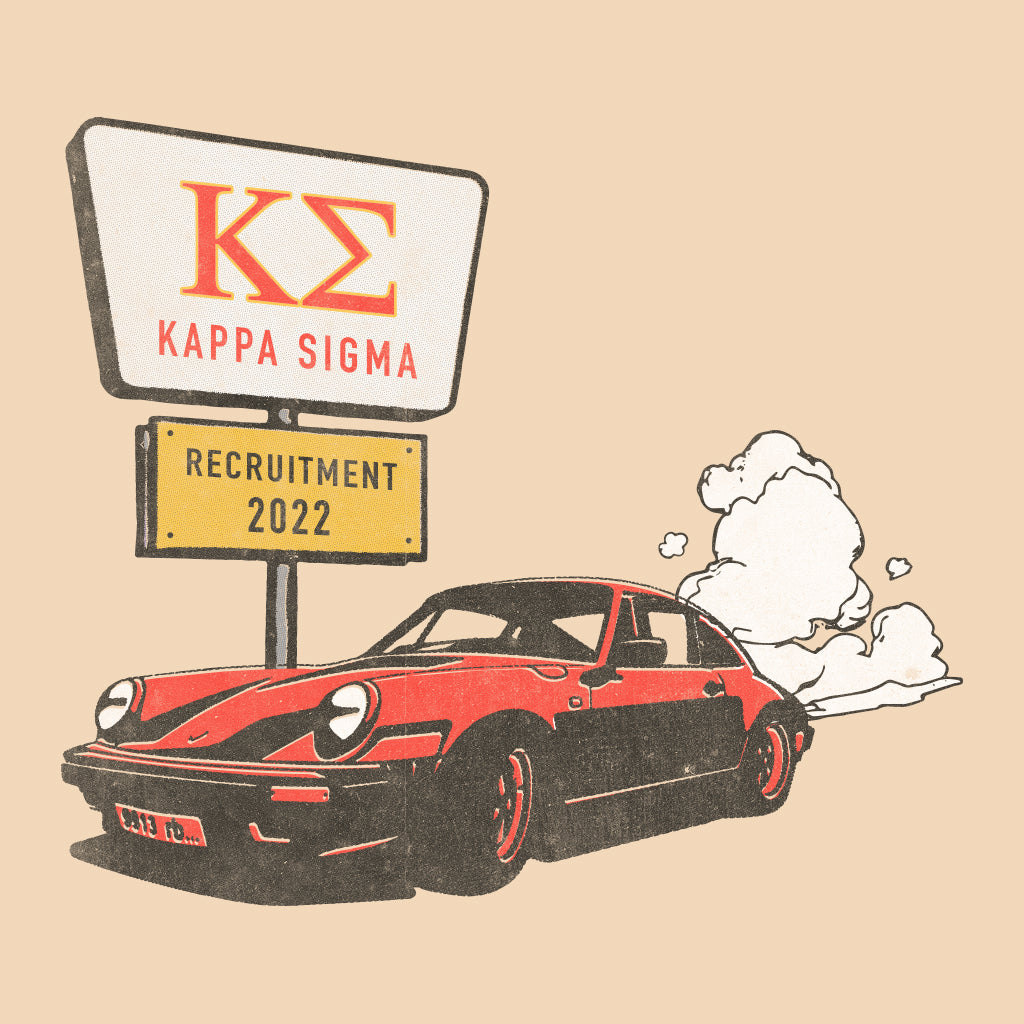 Kappa Sigma Retro Hot Rod Recruitment