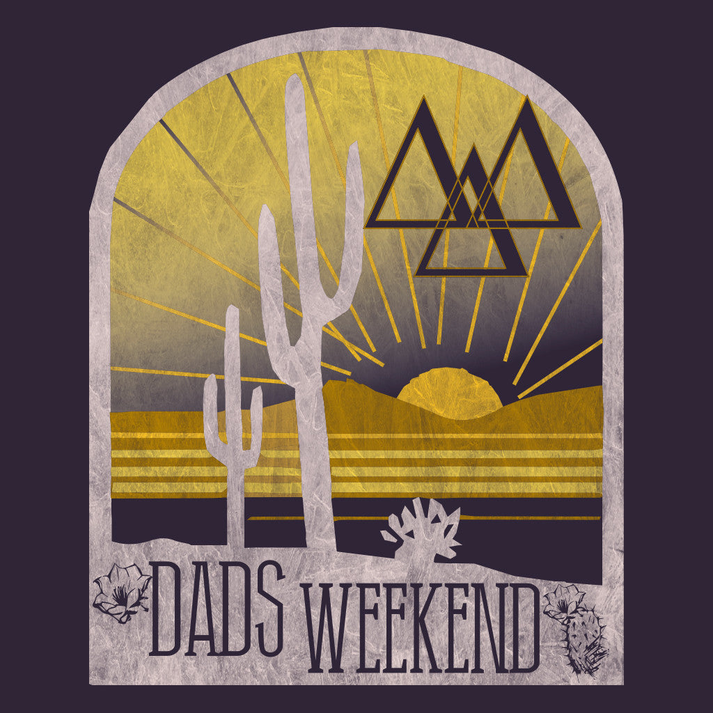 Tri Delta Southwest Dad's Weekend Design