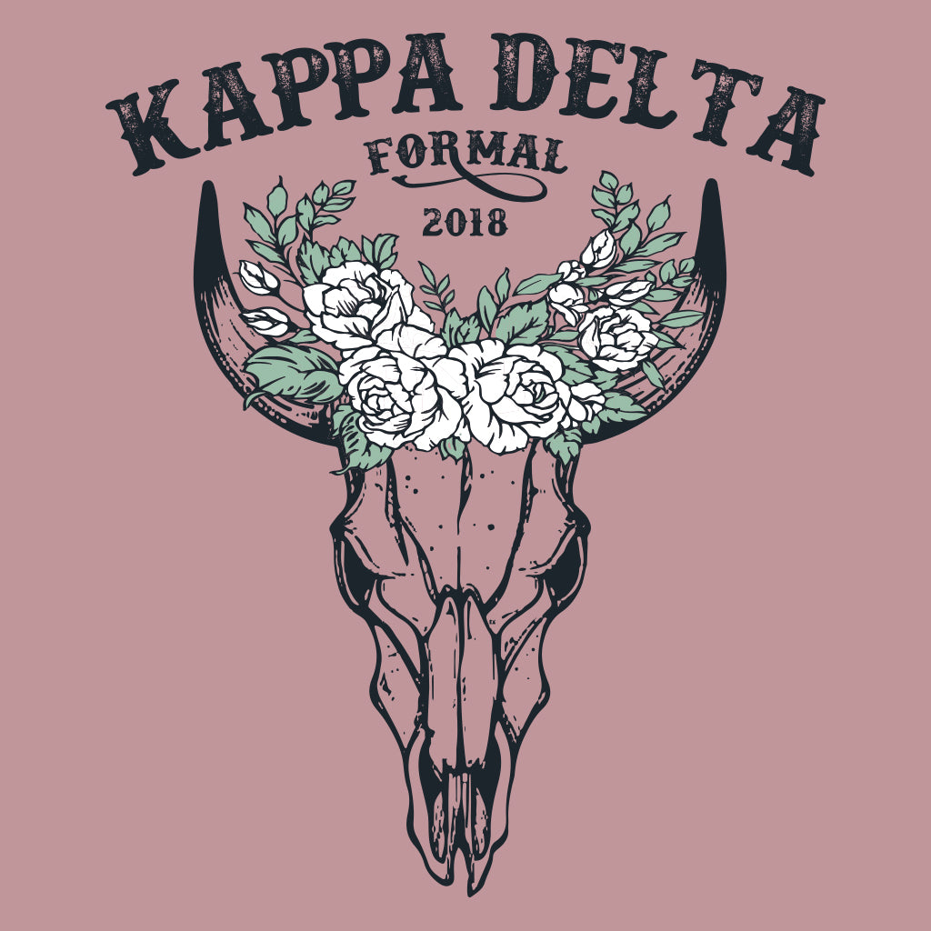 Kappa Delta Boho Vibes Formal Design