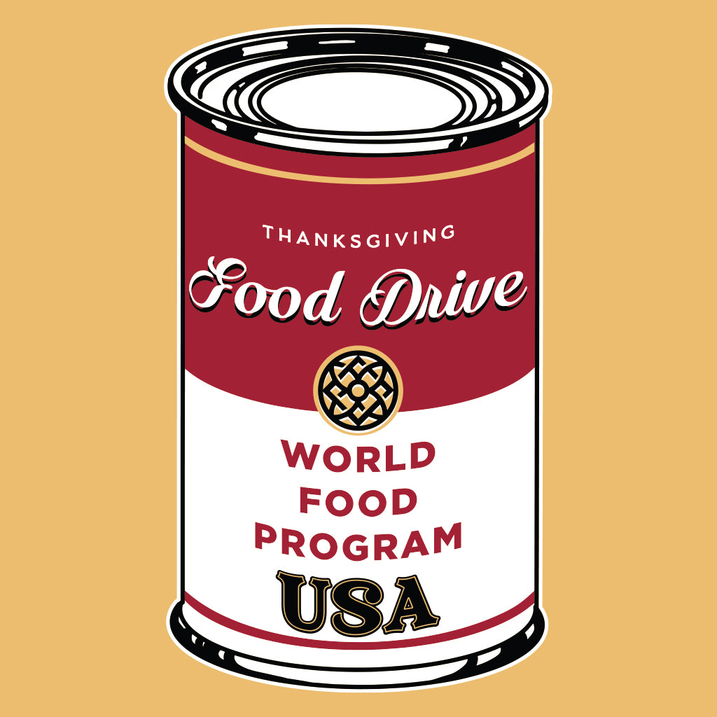 Food Drive Soup Can
