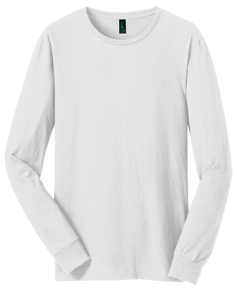 District Threads DT5200 Concert Long Sleeve  (Available in 4 colors)