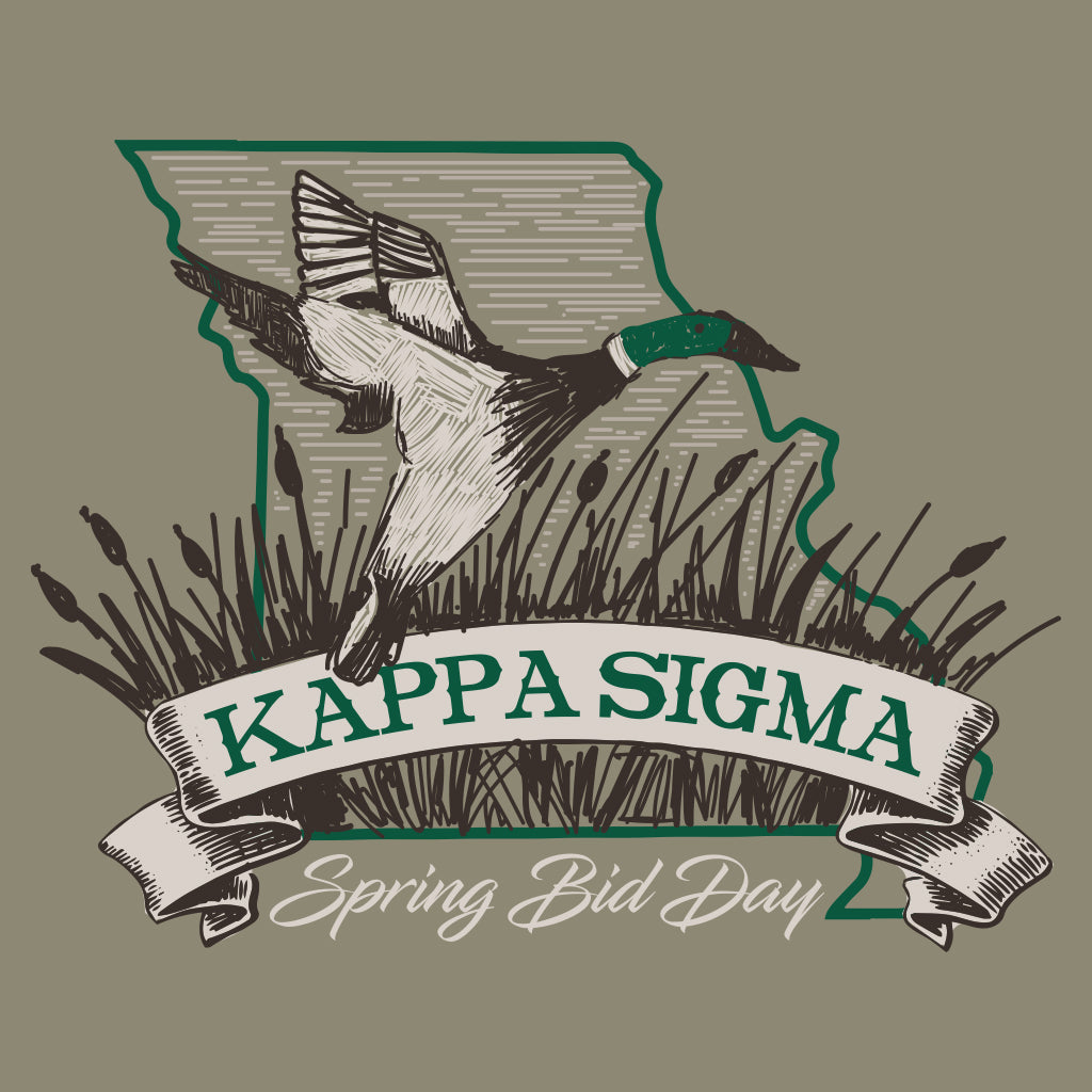 Kappa Sigma Spring Bid Day Missouri Design