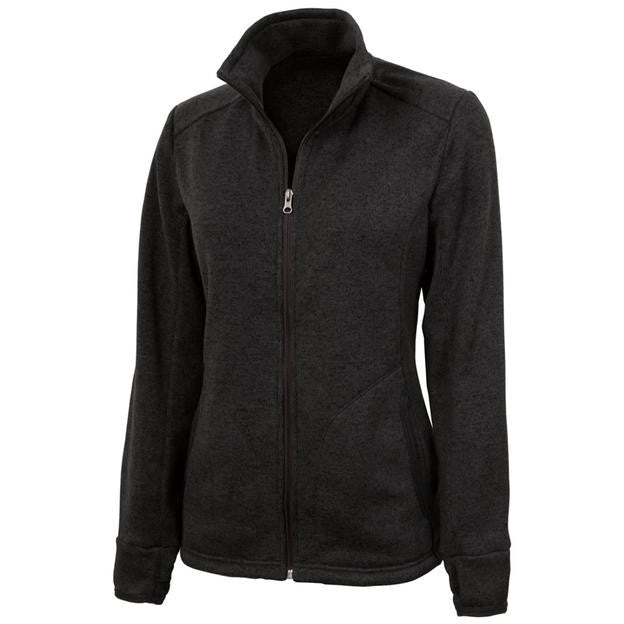Charles River Apparel 5493 Women's Heathered Fleece Jacket  (Available in 3 Colors)