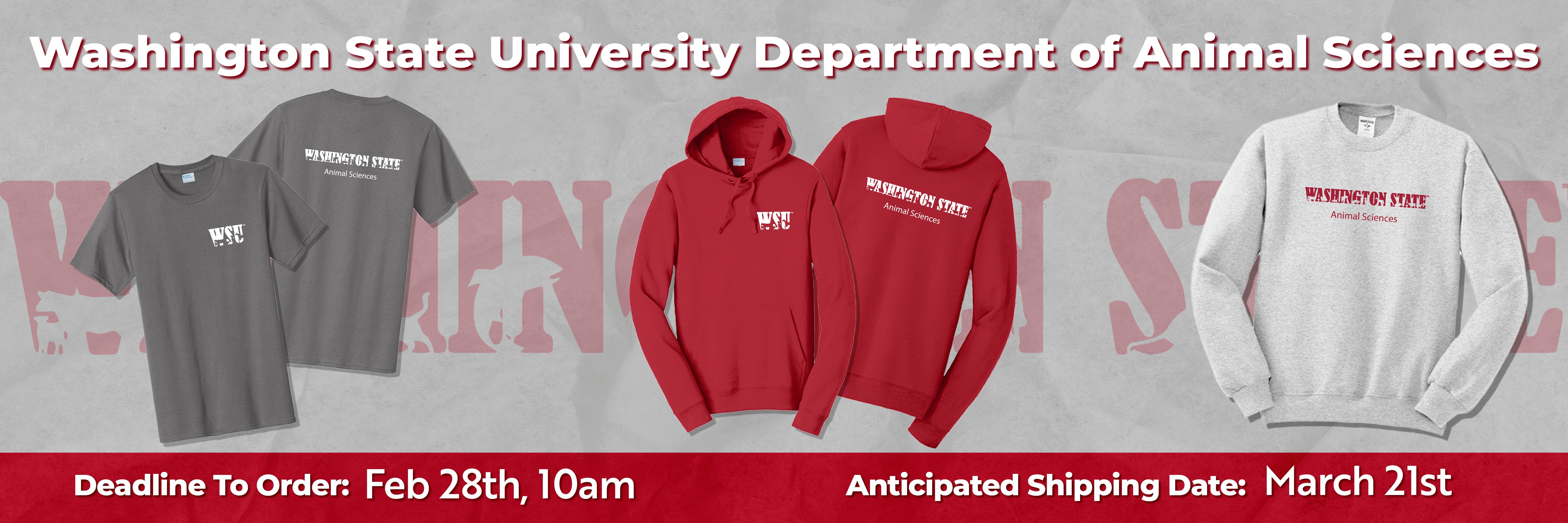 Washington State University Department of Animal Sciences