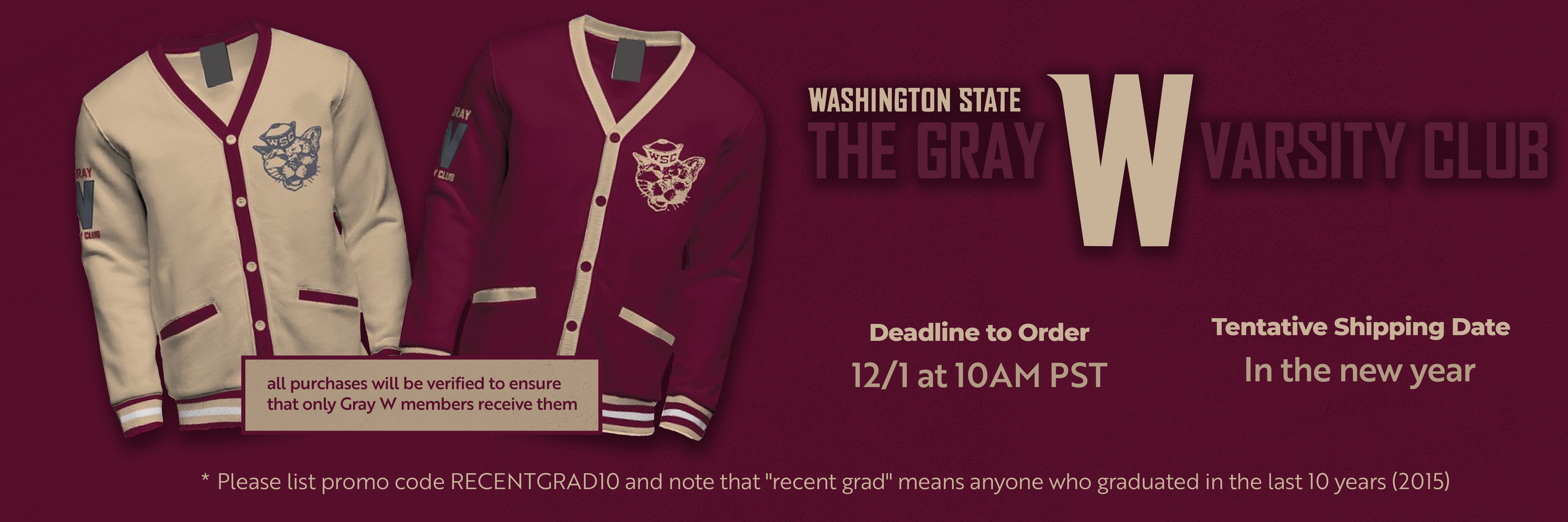 Washington State University Gray W Varsity Club