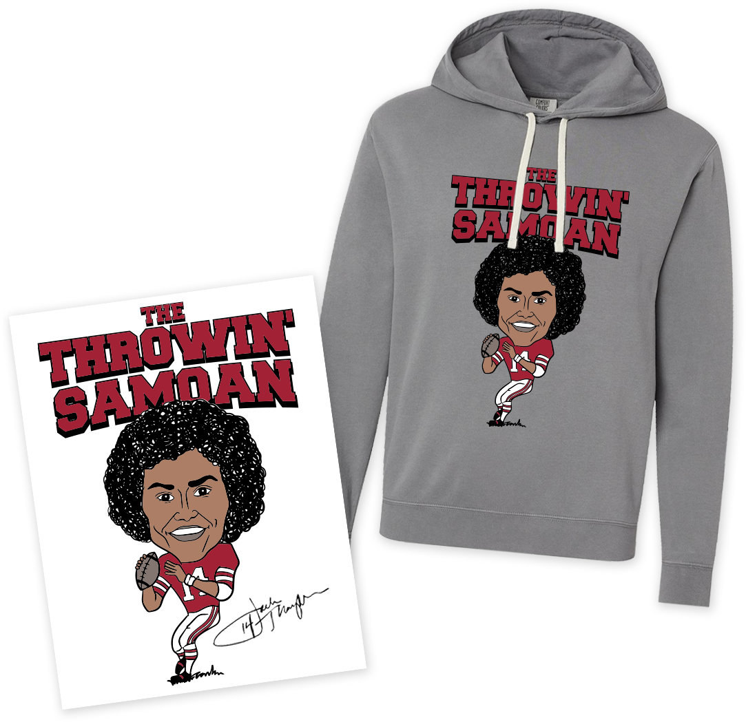 Throwin Samoan Merchandise Winter 2025 - Hooded Sweatshirt Bundle