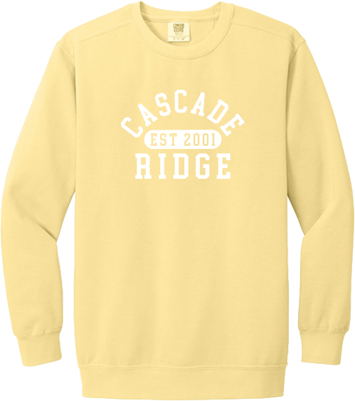 Cascade Ridge Elementary Merchandise Fall 2026 - Comfort Colors Crewneck
