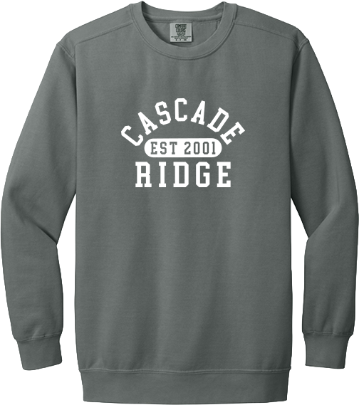 Cascade Ridge Elementary Merchandise Fall 2026 - Comfort Colors Crewneck