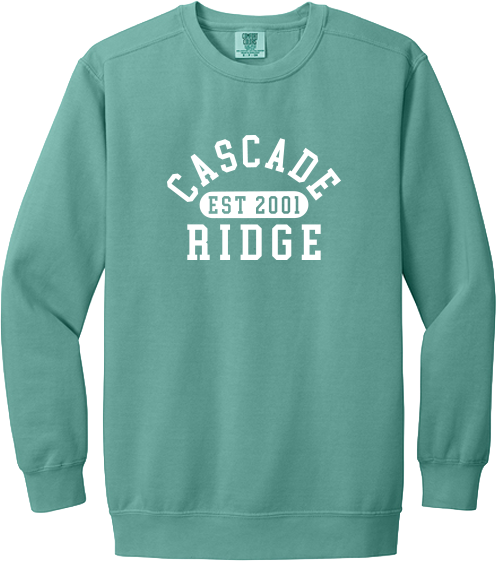 Cascade Ridge Elementary Merchandise Fall 2026 - Comfort Colors Crewneck