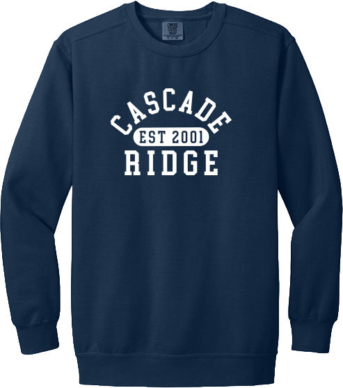 Cascade Ridge Elementary Merchandise Fall 2026 - Comfort Colors Crewneck