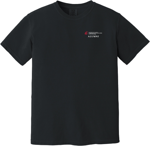 Washington State University Criminal Justice Pop Up September 2025 - T-Shirt (Alumni)
