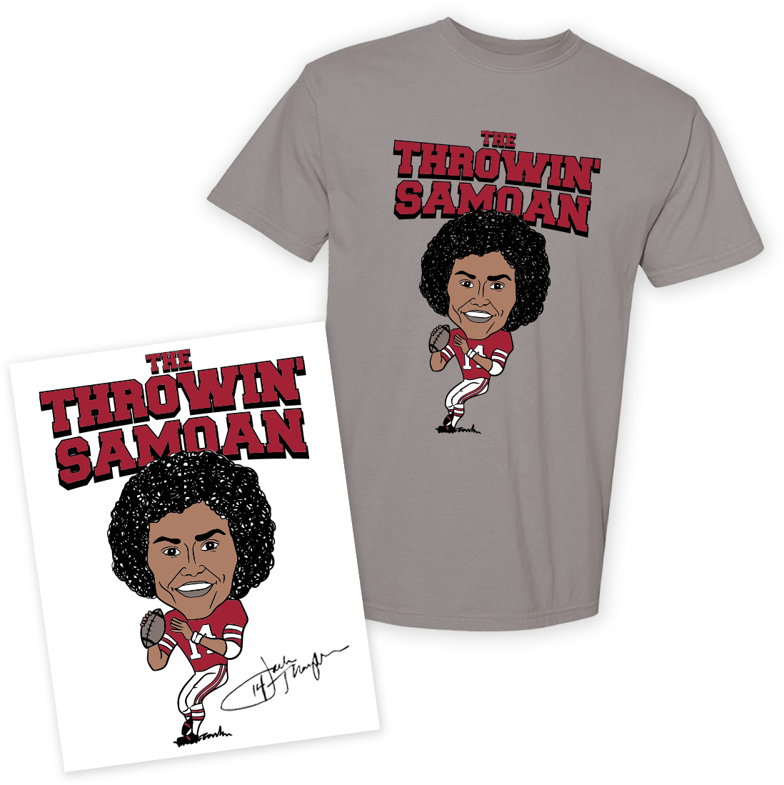 Throwin Samoan Merchandise Winter 2025 - T-Shirt Bundle