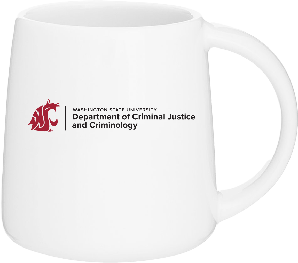Washington State University Criminal Justice Pop Up September 2025 - Mug