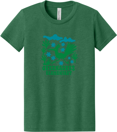 Greenacres Elementary PTA Merchandise Fall 2026 - Youth T-Shirt (Flower Apparel)