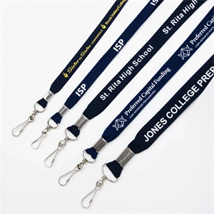 Flat Polyester Lanyard