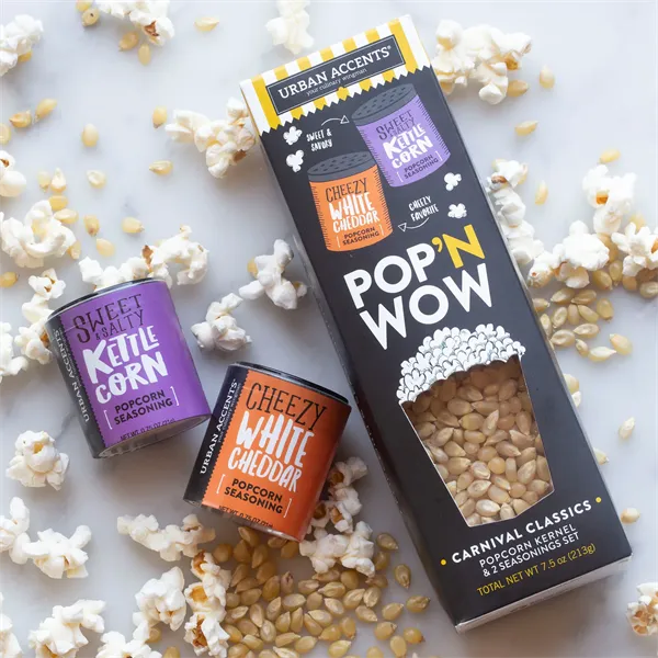 What's Pop'N Gourmet Popcorn Gift Set