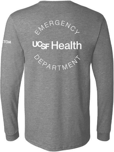 UCSF Health Emergency Room Merchandise Fall 2026 - Long Sleeve Tee