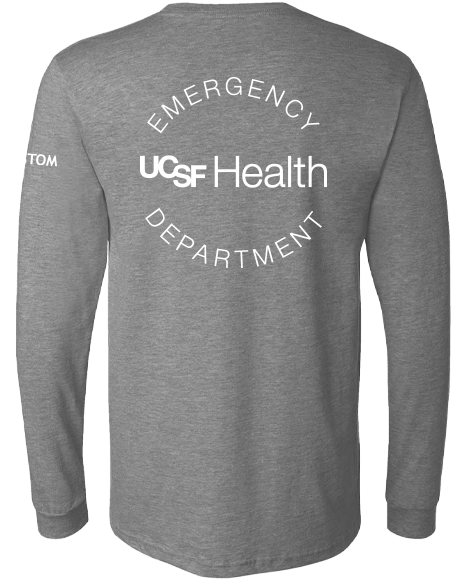 UCSF Health Pediatric Emergency Room Merchandise Fall 2026 - Long Sleeve Tee
