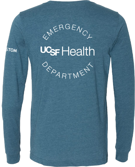 UCSF Health Pediatric Emergency Room Merchandise Fall 2026 - Long Sleeve Tee