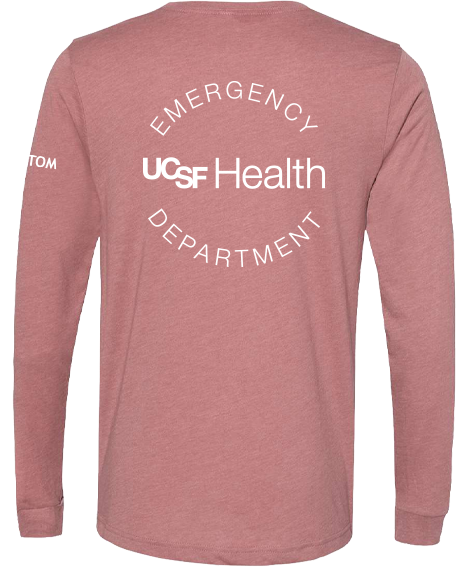 UCSF Health Pediatric Emergency Room Merchandise Fall 2026 - Long Sleeve Tee