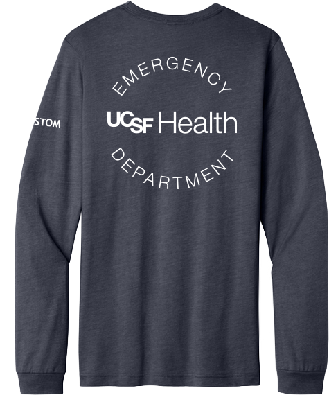 UCSF Health Pediatric Emergency Room Merchandise Fall 2026 - Long Sleeve Tee