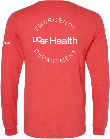 UCSF Health Emergency Room Merchandise Fall 2026 - Long Sleeve Tee