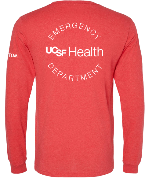 UCSF Health Pediatric Emergency Room Merchandise Fall 2026 - Long Sleeve Tee