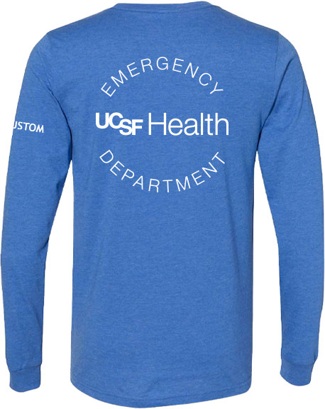 UCSF Health Pediatric Emergency Room Merchandise Fall 2026 - Long Sleeve Tee