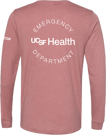 UCSF Health Emergency Room Merchandise Fall 2026 - Long Sleeve Tee