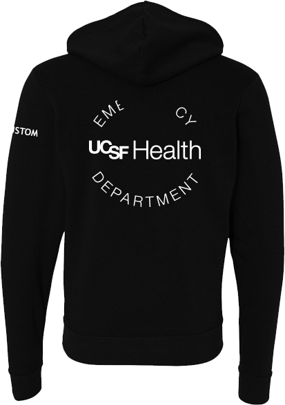 UCSF Health Pediatric Emergency Room Merchandise Fall 2026 - Full Zip Hoodie