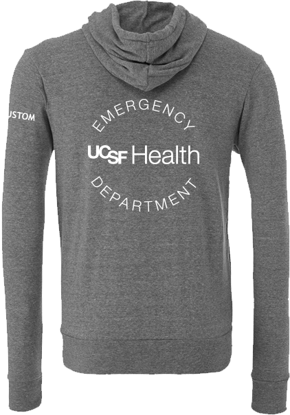 UCSF Health Pediatric Emergency Room Merchandise Fall 2026 - Full Zip Hoodie