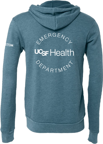 UCSF Health Pediatric Emergency Room Merchandise Fall 2026 - Full Zip Hoodie