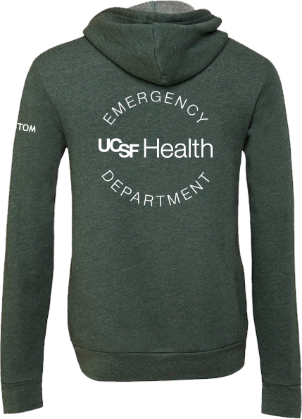 UCSF Health Pediatric Emergency Room Merchandise Fall 2026 - Full Zip Hoodie
