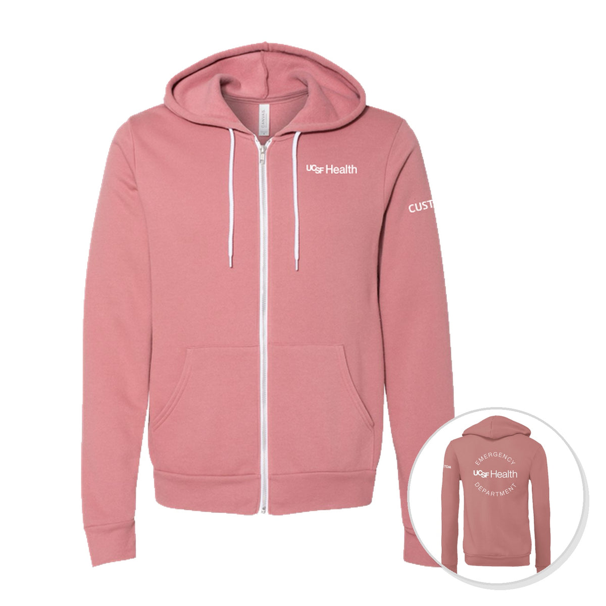 UCSF Health Emergency Room Merchandise Fall 2026 - Full Zip Hoodie