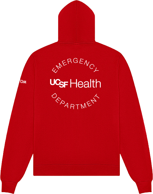 UCSF Health Emergency Room Merchandise Fall 2026 - Full Zip Hoodie