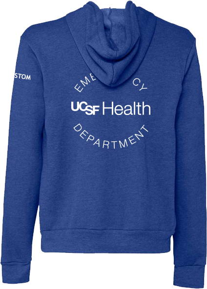 UCSF Health Emergency Room Merchandise Fall 2026 - Full Zip Hoodie