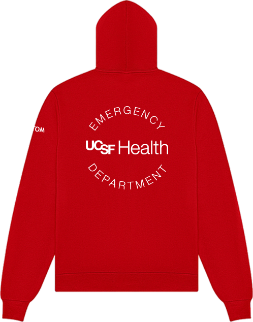 UCSF Health Pediatric Emergency Room Merchandise Fall 2026 - Full Zip Hoodie