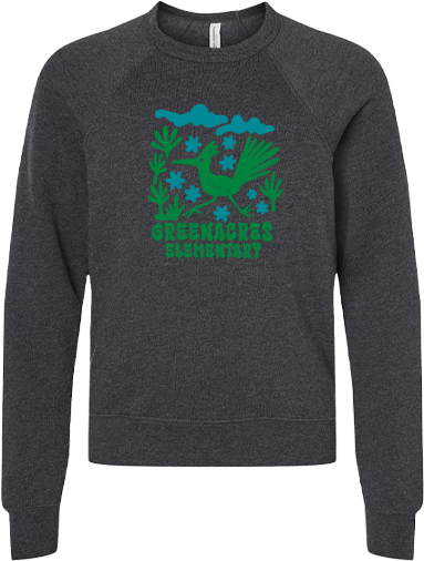 Greenacres Elementary PTA Merchandise Fall 2026 - Youth Crewneck (Flower Apparel)