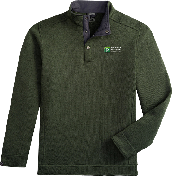 Pullman Regional Hospital Holiday Merchandise Winter 2025 - Storm Creek Sweaterfleece Pullover