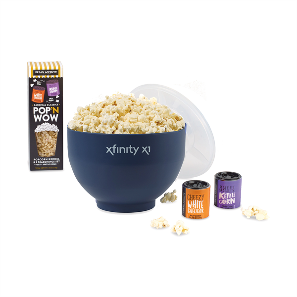 What's Pop'N Gourmet Popcorn Gift Set