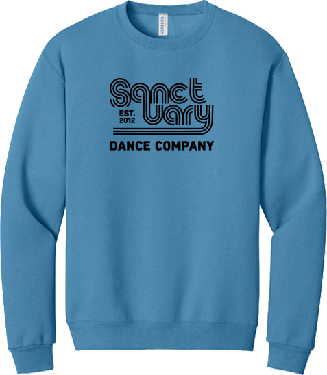 Sanctuary Dance Merchandise Spring 2026 - Crewneck (Retro Design)