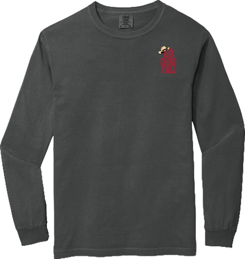 Washington State University Alumni Association Texas Merchandise Fall 2026 - Long Sleeve Tee (Go Cougs Design)