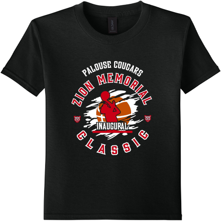 Palouse Cougars Zion Memorial Fan Apparel Fall 2025 - Youth T-Shirt