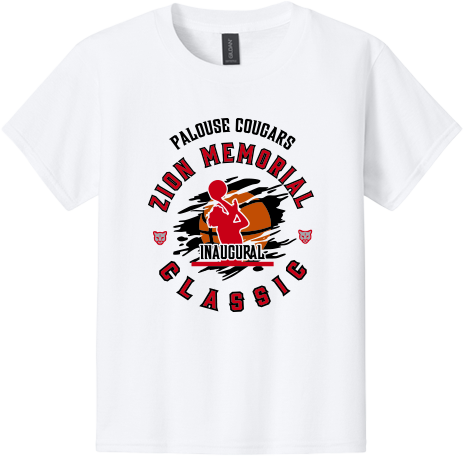 Palouse Cougars Zion Memorial Fan Apparel Fall 2025 - Youth T-Shirt