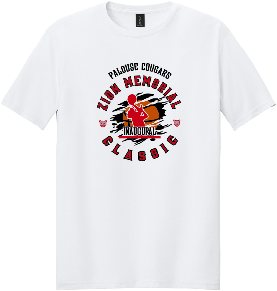 Palouse Cougars Zion Memorial Fan Apparel Fall 2025 - T-Shirt